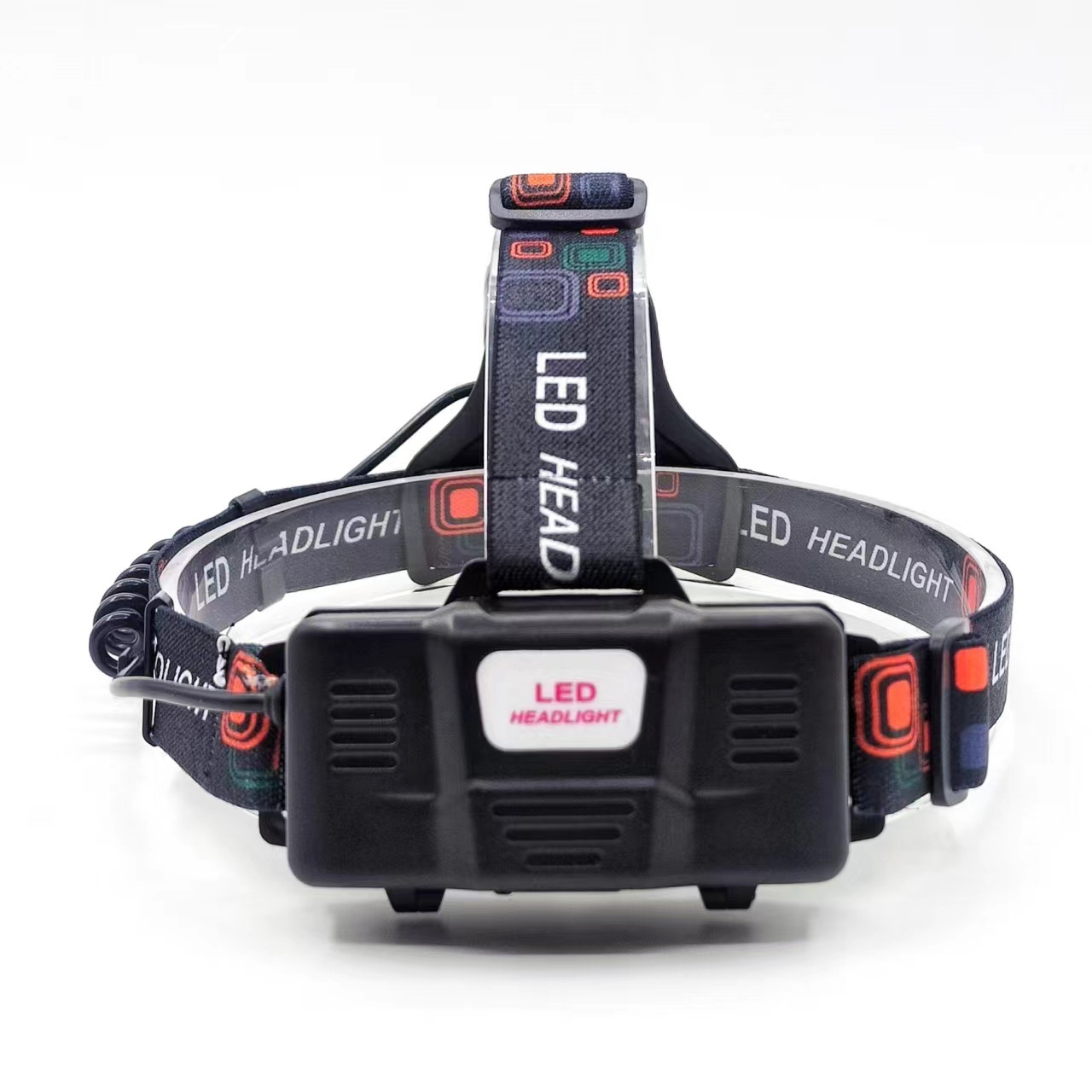 Amazon Cross-border outdoor white laser long-range headlamp, zoom rechargeable fishing lamp, LED camping lamp, strong headlamp pic 4