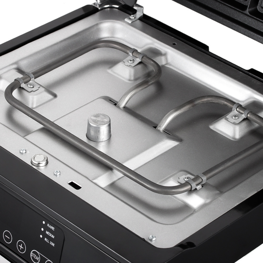 European and British standard cross-border two-in-one steak machine, sandwich machine, waffle machine, detachable intelligent display for breakfast pic 9
