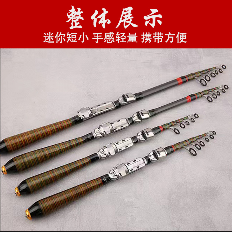 矶竿超短伸缩路亚竿厂家批发迷你便携海钓钓鱼杆冰钓马口钓鱼用品详情12