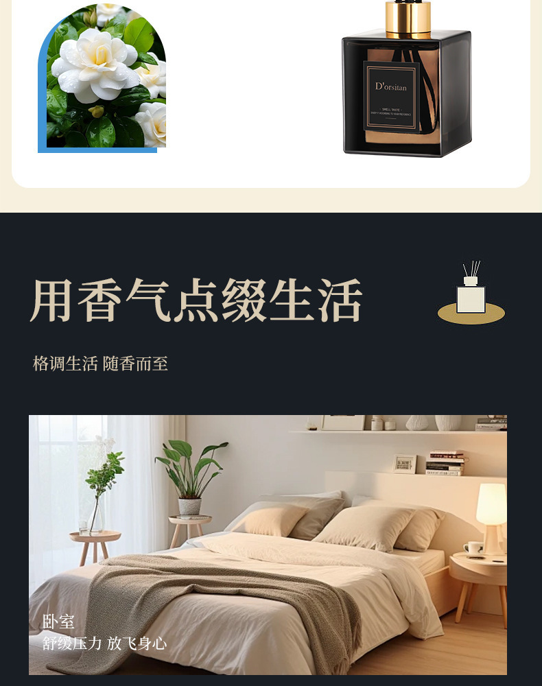 Dorsitan aromatherapy bottle, ecological bottle, acrylic vase, home decoration item, bamboo and cypress potted plant pic 14