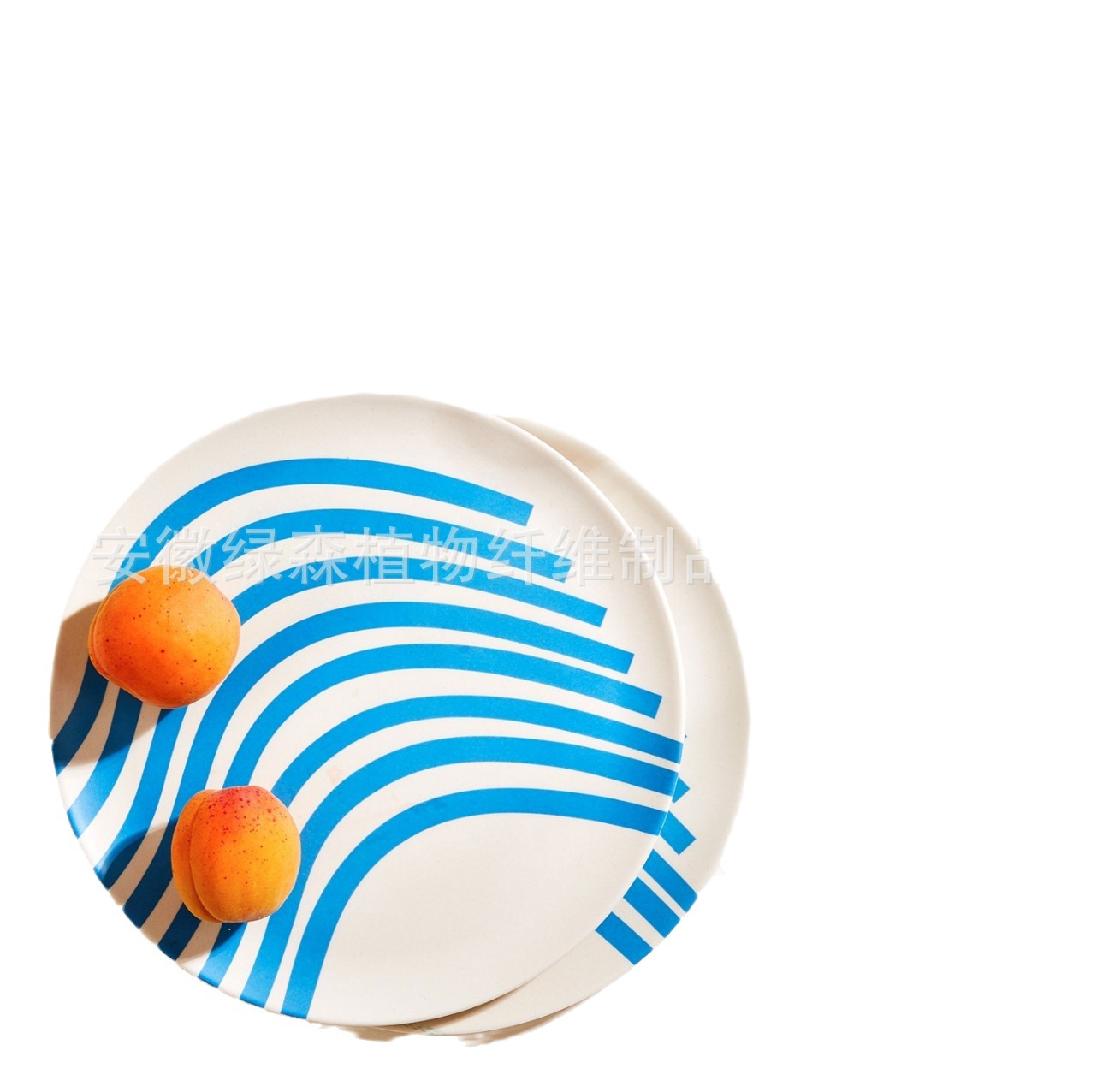 现货XeniaTaler加拿大竹纤维盘子餐具耐摔水果早餐盘面包甜品盘详情10