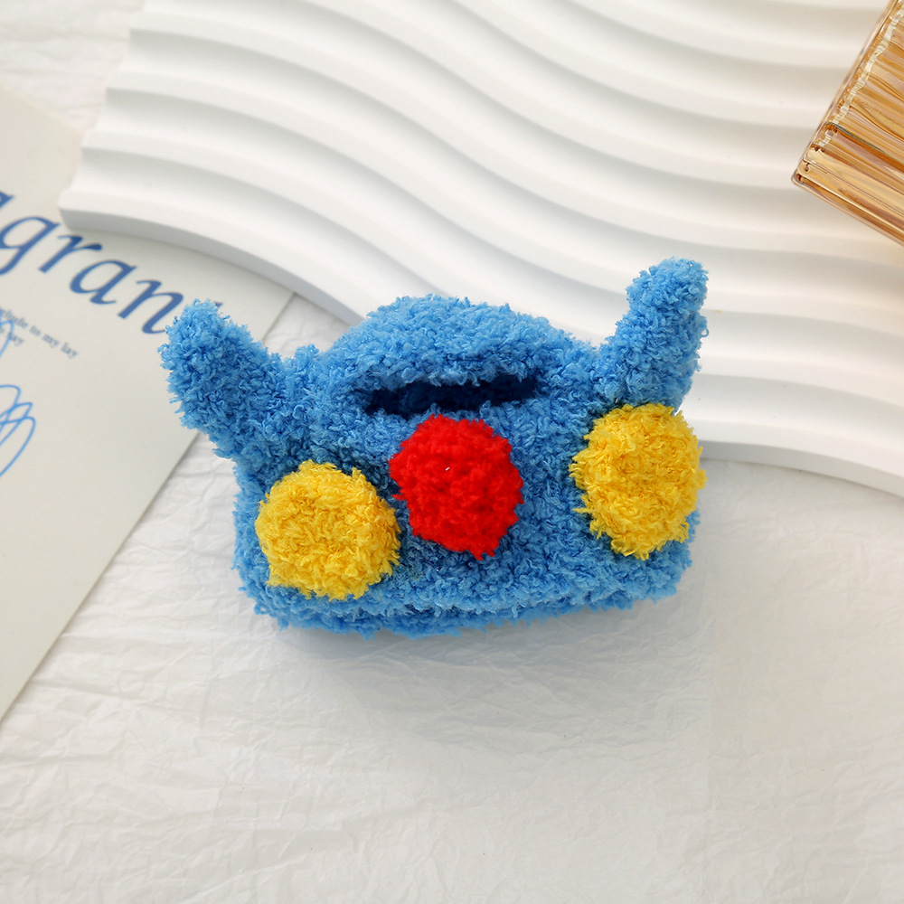 卡通毛茸茸迷你公仔服饰创意手工玩偶小娃衣软糯可爱换装头套配饰详情16