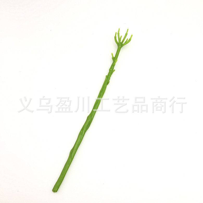 仿真28cm六头花枝绣球花配件大量批发办公文化仿真园艺枝叶装饰详情9