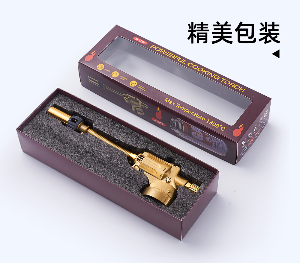 Wholesale of the new SF-258 voice-controlled card-type handheld high-temperature gold melting gun gas tank igniter pic 18