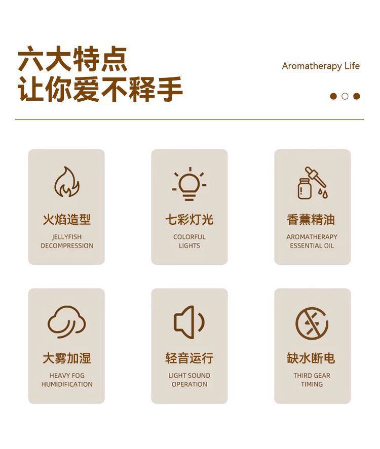 香氛机精油香熏机冷喷型香薰机扩香石熏香跨境熏香跨境详情2