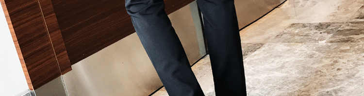 Primavera/otoño pantalones de pie slim para hombres versión coreana traje de moda pantalones premium para plankton pantalones casuales para hombres pic 39