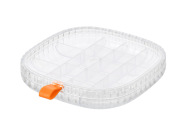 High appearance level transparent jewelry storage box, stud earrings, necklaces, bracelets, rings, multi-style and multi-layer portable box pic 3