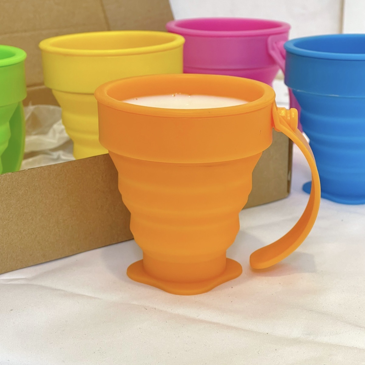 个性可折叠漱口杯水杯户外旅行迷你硅胶伸缩杯便携旅游泡茶杯水杯详情11