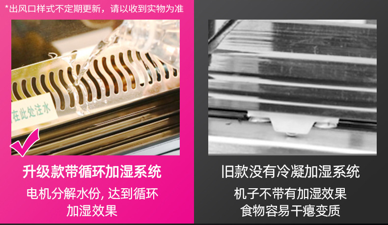 商用蛋糕柜熟食保鲜展示柜水果饮料冷藏甜点柜蛋糕柜多款可做批发详情6