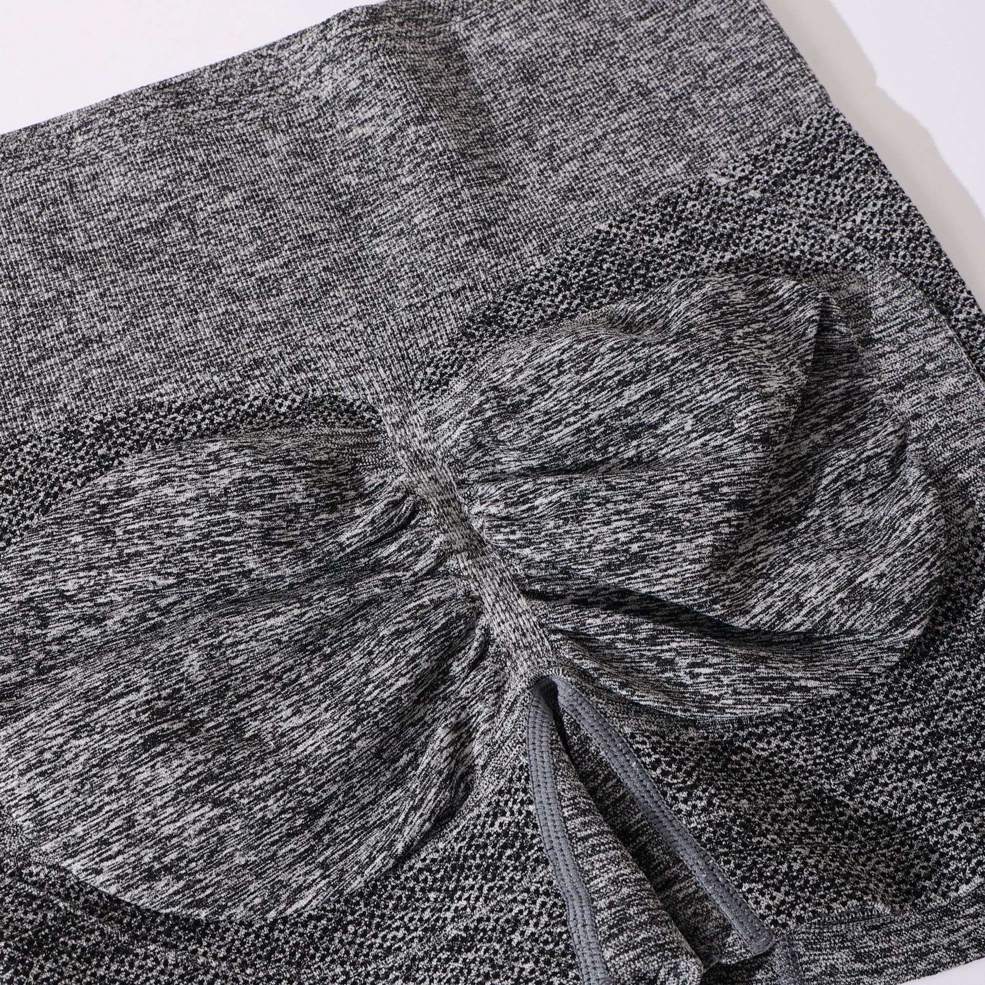 High-waisted quick-drying yoga shorts for women to lift and plump the buttocks and cover the belly, tight three-inch pants, peachy buttocks shaping yoga pants, applicable to other categories pic 9