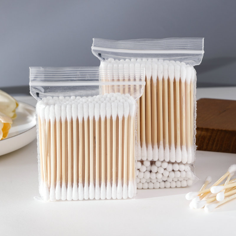 多功能一次性美容棉签化妆双头婴幼儿清洁卸妆洁面洁面专用详情9