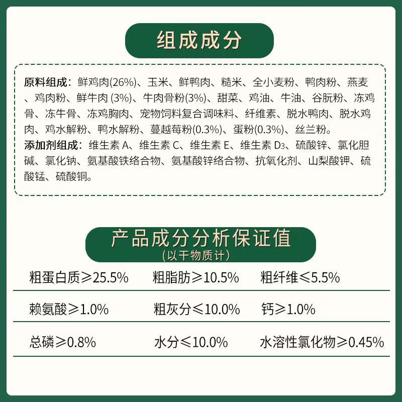 Li Lang Dog Food 500g chicken, beef, small dog, Pomeranian Poodle, Teddy puppy food, adult dog pet food, main food pic 9