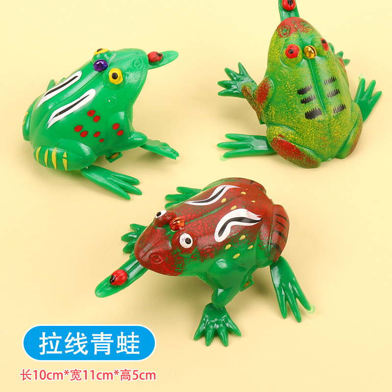 拉线乌龟拉线螃蟹龙虾甲虫兔子蜜蜂拉线玩具地摊货源厂家批发详情11