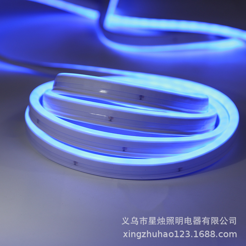 Iridescent neon light strip Silicone rgb12V low-voltage outdoor atmosphere waterproof flexible silicone light strip set led pic 11
