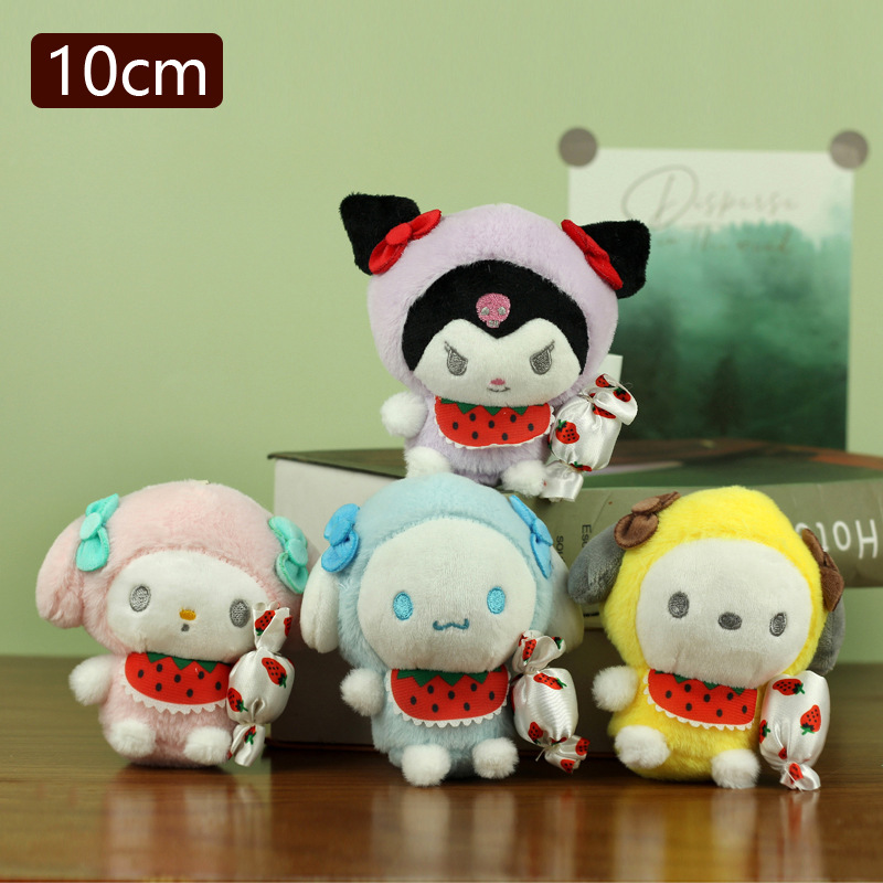 Creative Internet celebrity cute toy pendants, plush toys, cartoon dolls, bags, pendants, dolls, keychains pic 24