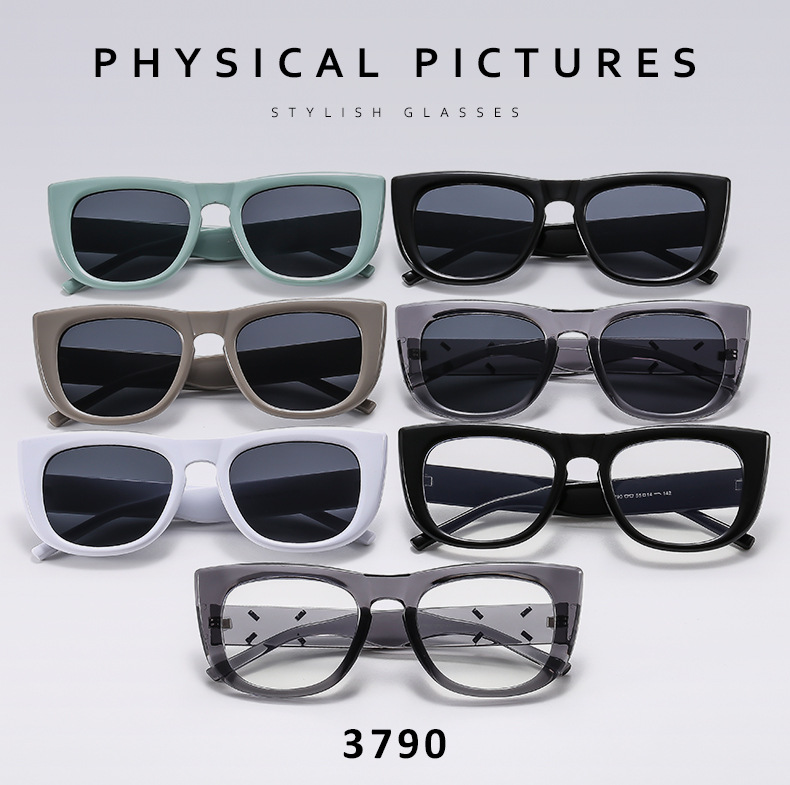 2025新款猫眼太阳镜显脸小眼镜时尚防紫外线墨镜详情11