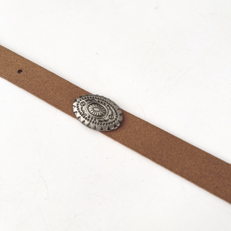 跨境欧美范针扣腰带女装饰简约百搭裤带复古时尚潮流雕花腰带配饰详情8