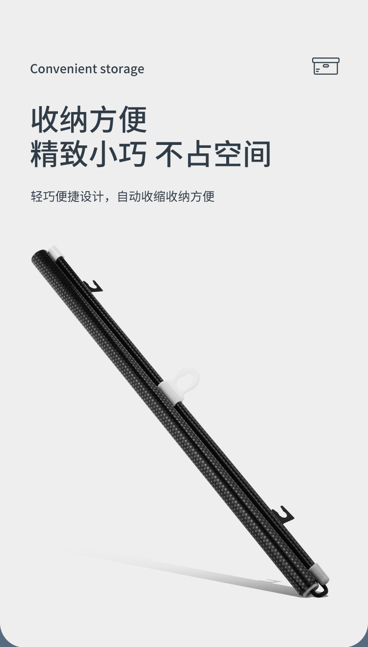 Car retractable sunshade, window sunshade, household curtains, universal window sun protection, no need for drilling, light-blocking roller blinds pic 7