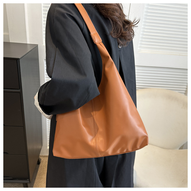 复古通勤质感单肩包包女2024今年流行韩版气质腋下包托特包时尚女详情21