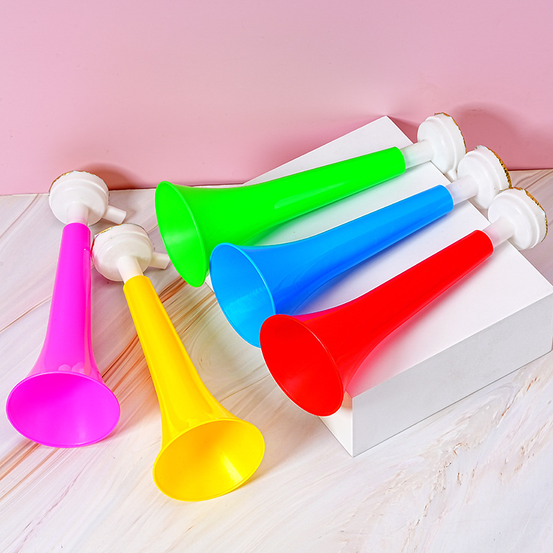 Wholesale of a large horn sports cheering horn toy, World Cup football fan cheering vuvuzela horn pic 2