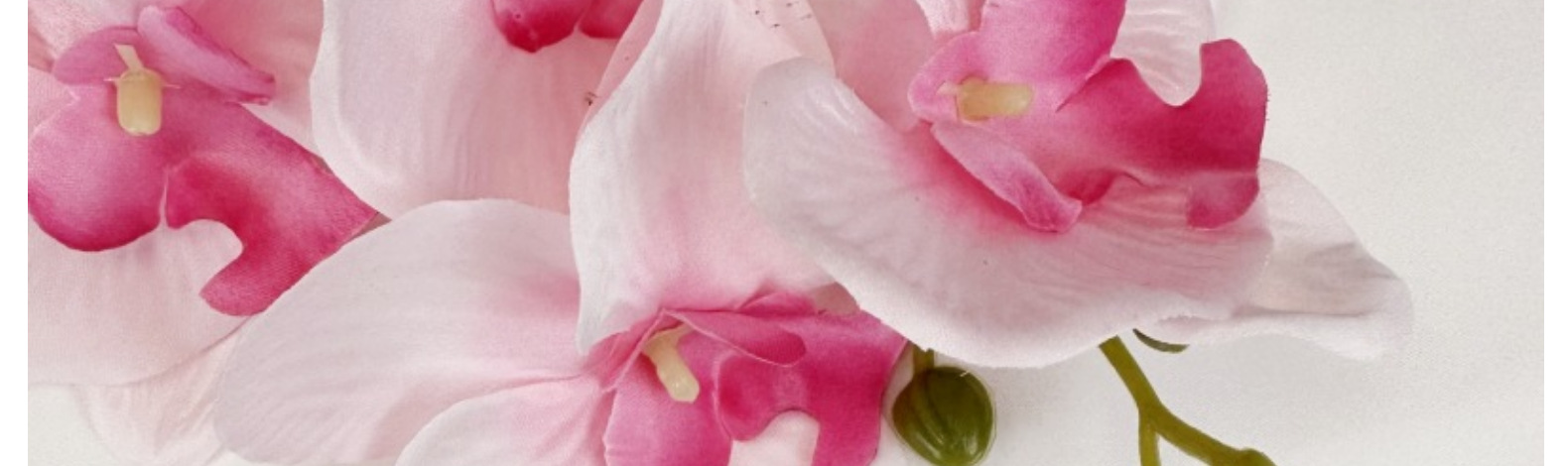 仿真蝴蝶兰9头大兰花仿真花婚礼拍摄家居装饰蓝色假花绢花批发详情9