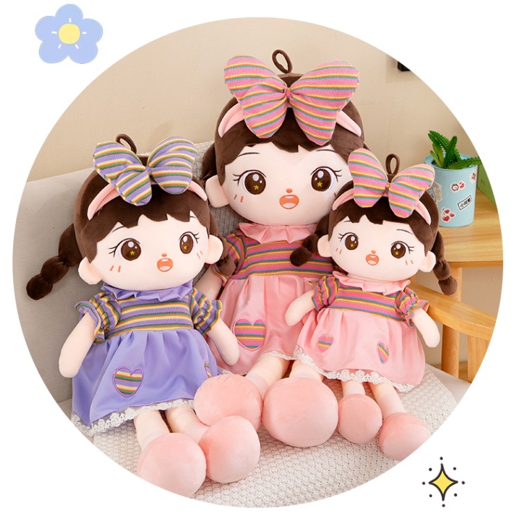 跨境新款可爱棉花娃娃菲儿玩偶毛绒玩具公仔房间摆件女生生日礼物详情16