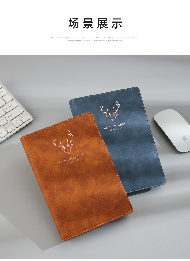 a5 notebook, b5 notebook, student gift, exercise book, notepad set, Super thick diary, business planner pic 12
