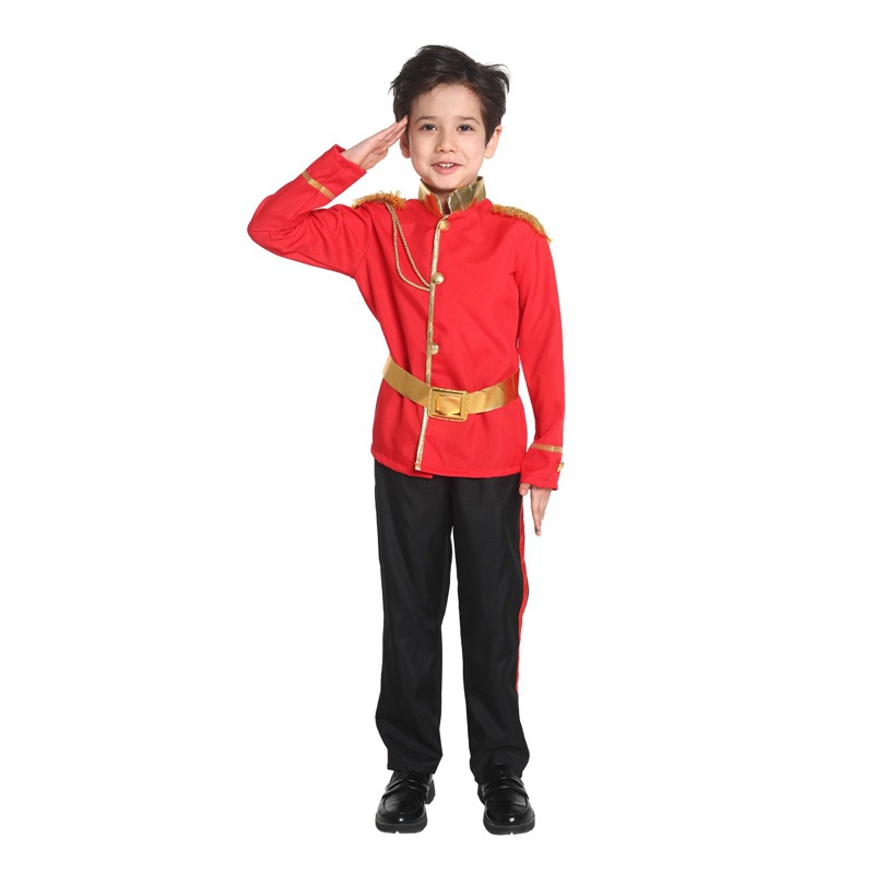 儿童王子服装cosplay红色王子童话故事角色扮演服装欧美风B-0335详情3