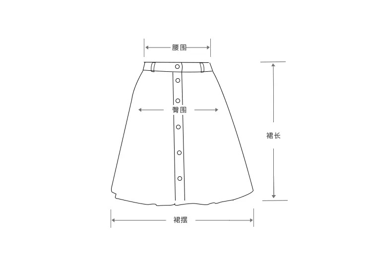 胖妹妹mm大码半身裙高弹高腰遮肉显瘦200斤牛仔短裙抖快跨境专供详情2