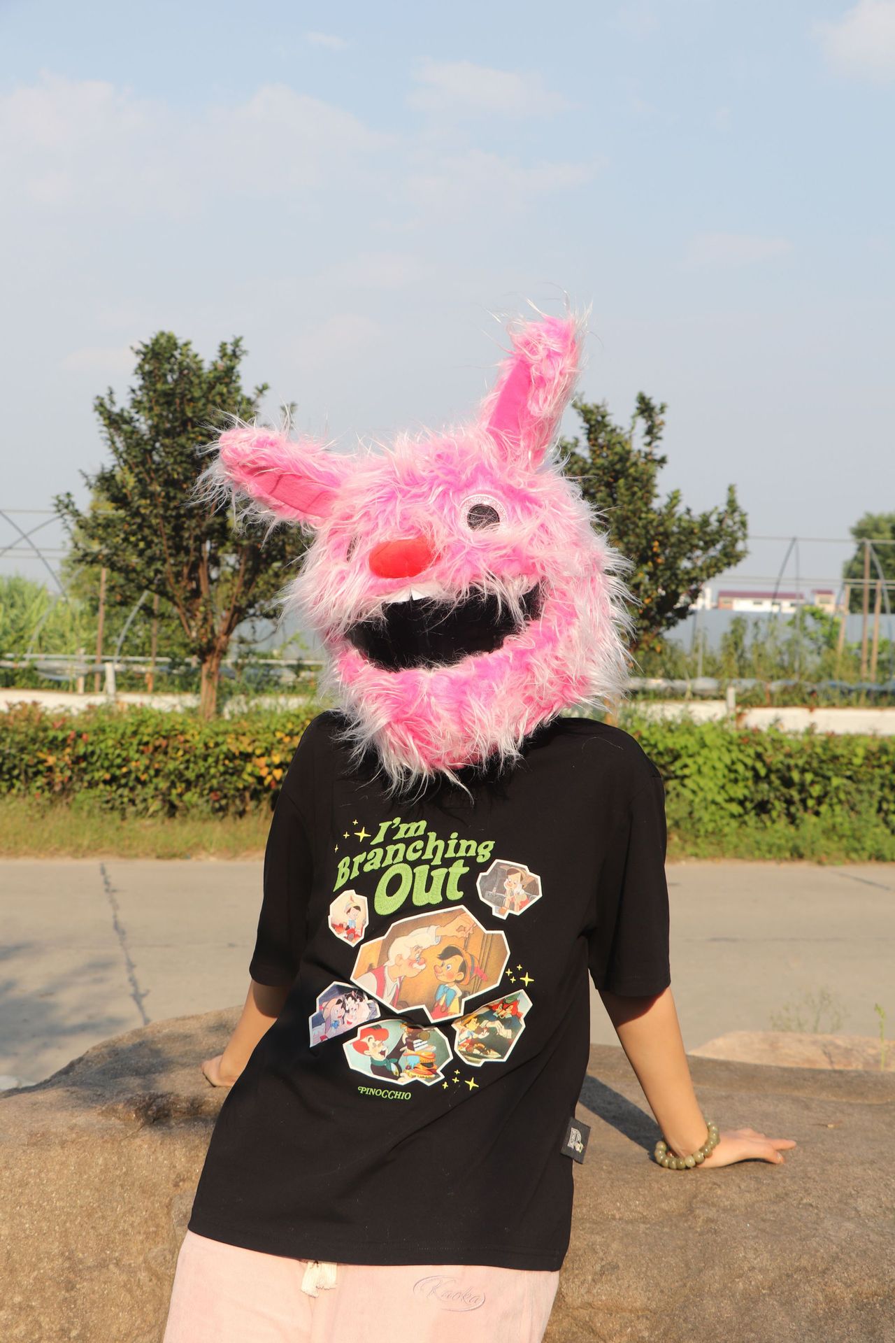 Cross-border personalized long-haired helmet covers, plush motorcycle protection covers, scratch-resistant and cute style riding cap covers are selling well across borders pic 20