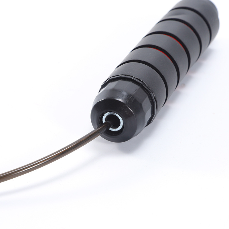 体育用品成人儿童学生中考轴承钢丝负重跳绳批发专业健身器材详情4