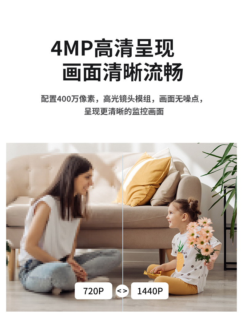 家用智能高清夜市监控摄像头4G欧版WiFi远程录像机L13跨境供货详情3