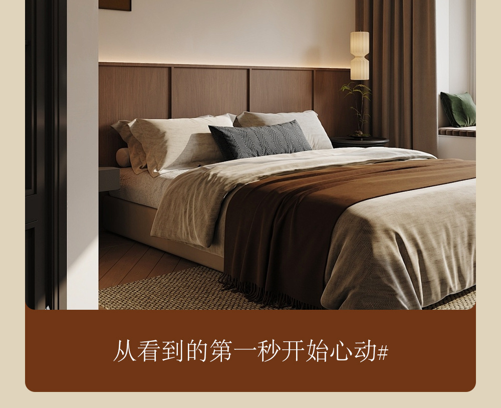 法式复古风卧室吊灯布艺花纹中古餐厅南洋实木侘寂风温馨房间主灯详情36