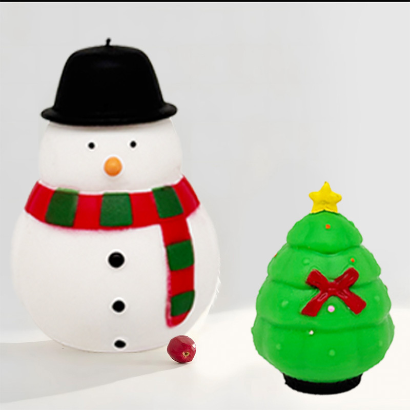 跨境专供2025圣诞新品慢回弹squishy减压发泄工艺品批发新奇特玩具详情4