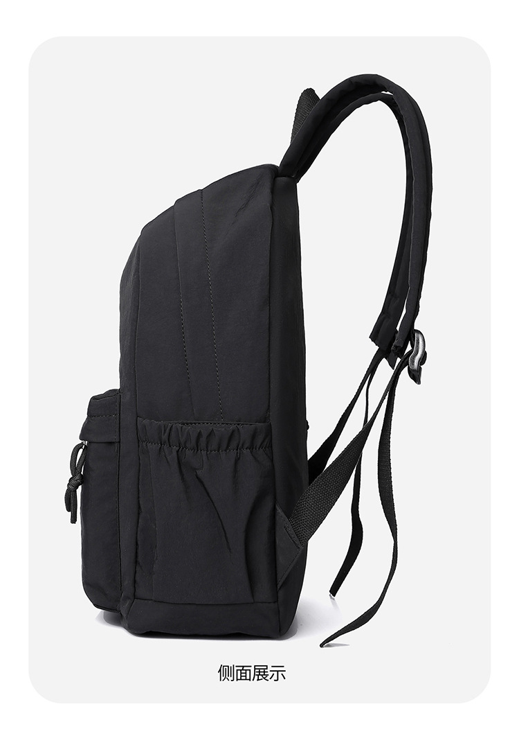 韩版潮流休闲双肩包大容量通勤旅行背包百搭时尚初高中大学生书包详情24