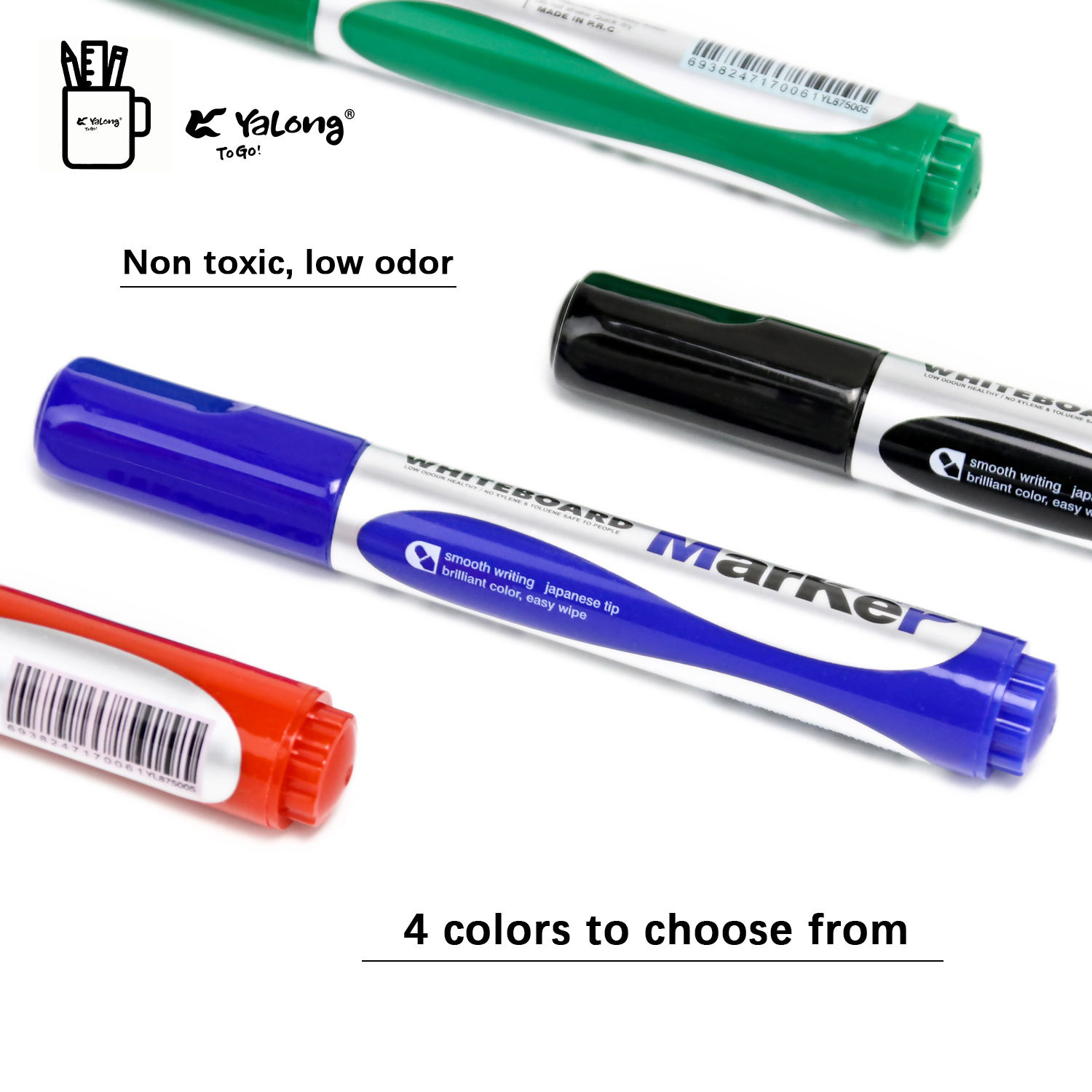 Yalonage Student wholesale Office Supplies 4-color Highlighter, paint and marker pen set pic 3