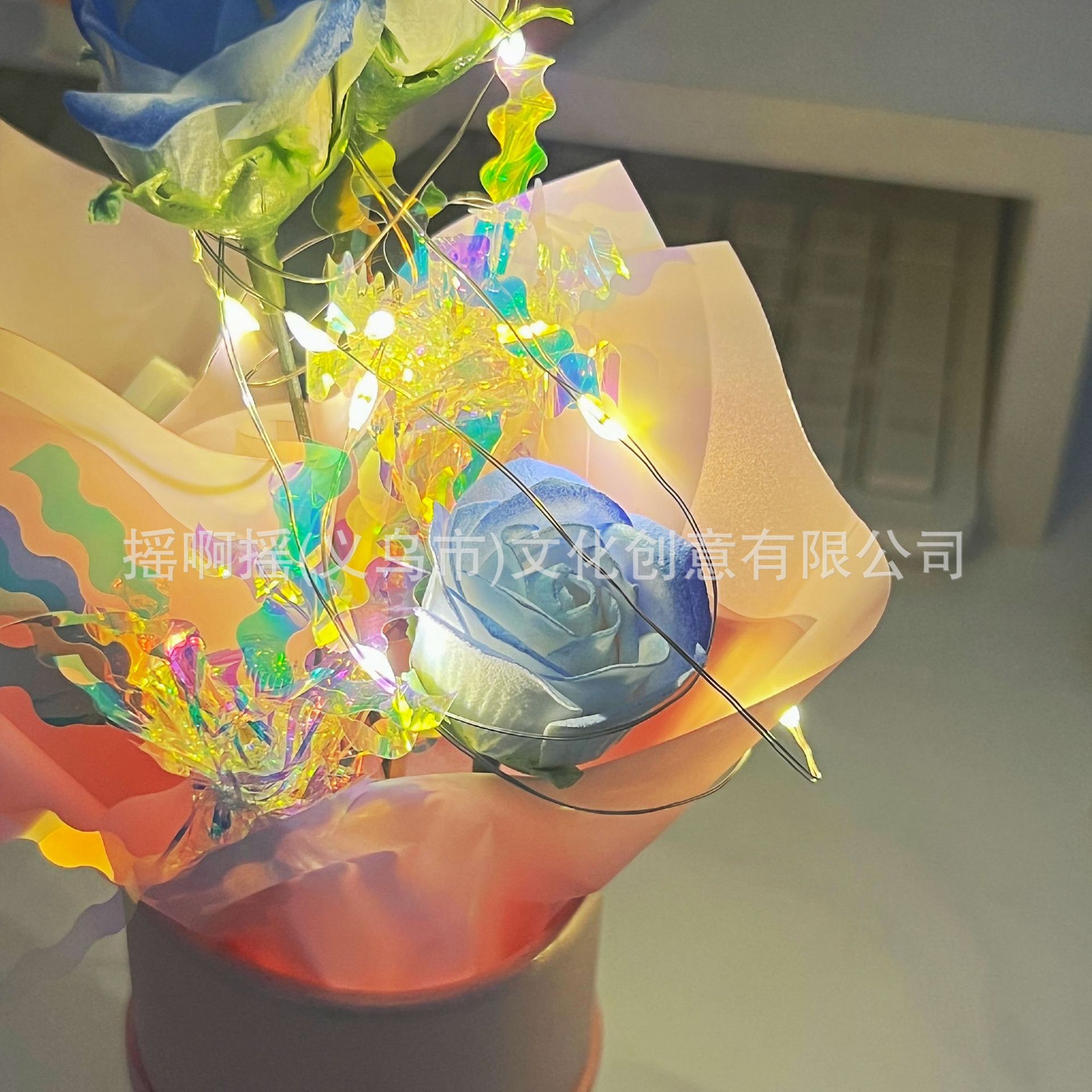 迷你玫瑰花束女神节礼物三八妇女节香皂花花束抱抱桶教师节礼物详情13