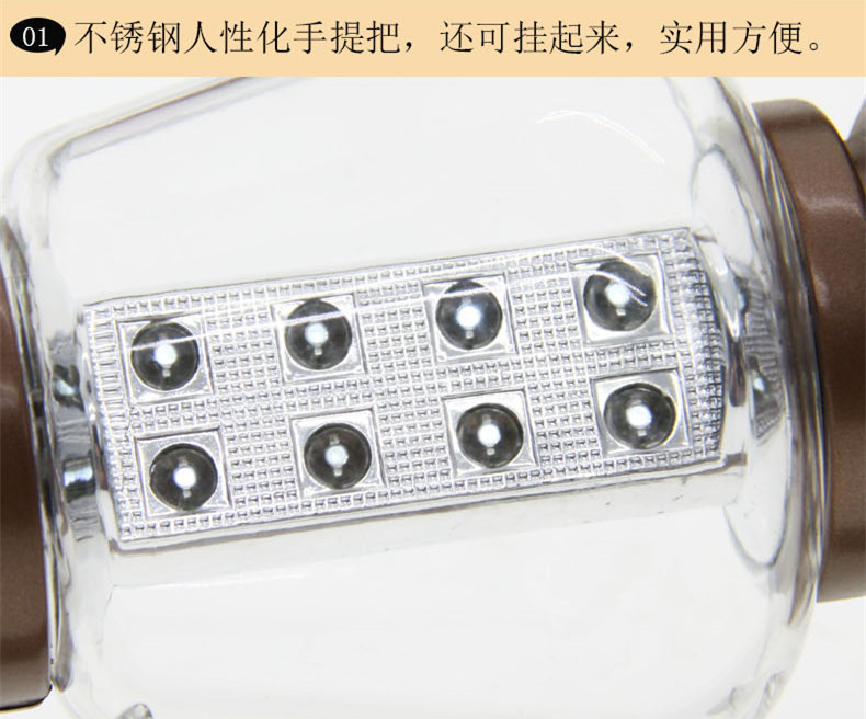 户外照明16LED手摇太阳能直充煤油灯马灯野营灯露营灯详情4