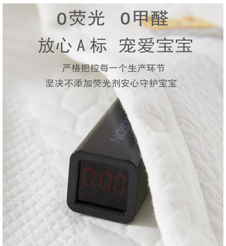 婴儿保暖衣连体衣纯棉新生儿春秋衣服宝宝秋冬三层夹哈衣详情8