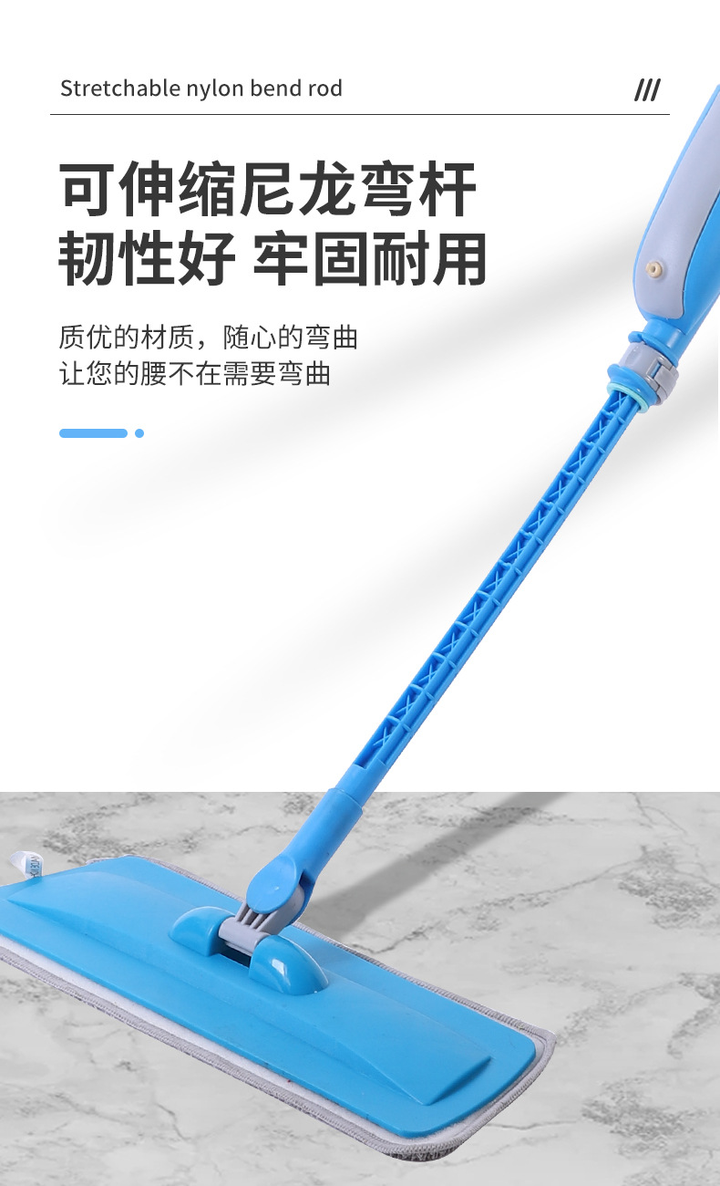 一件拿样喷雾喷水免手洗干湿两用平板拖把旋转拖布家用懒人木地板详情35