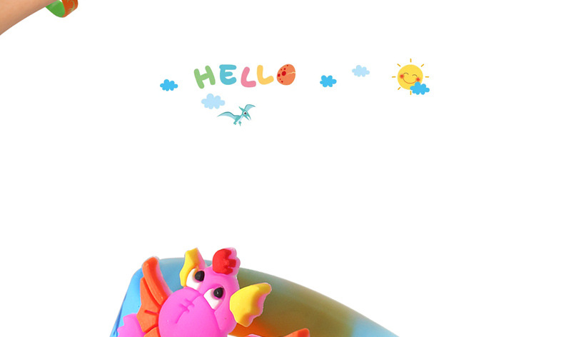 2025新款亚马逊恐龙硅胶手环卡通手饰 侏罗纪恐龙世界手腕带现货详情5