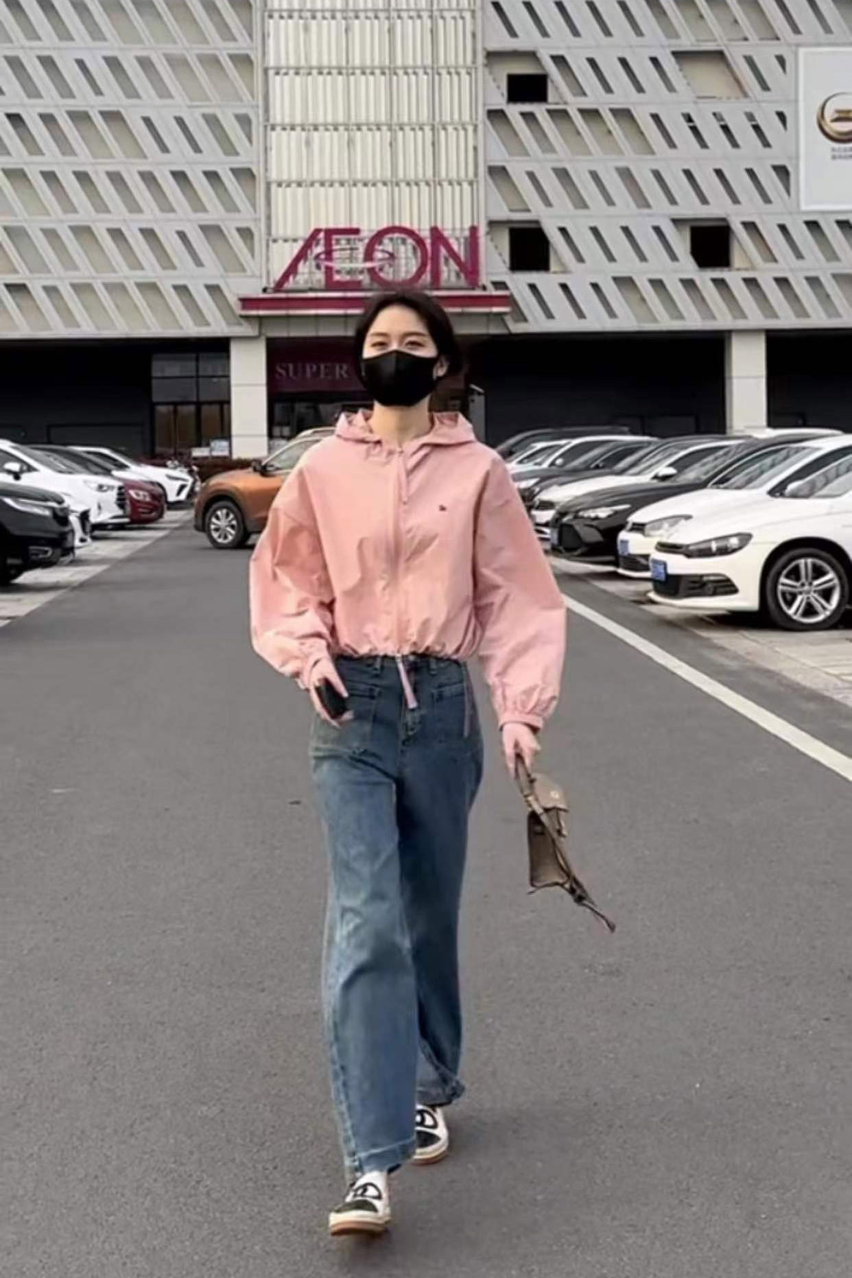 防晒衣女夏季薄款外套2024年新款短款小个子宽松百搭连帽防晒上衣详情9