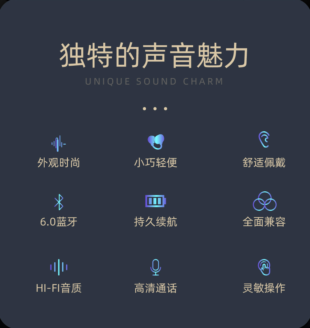 J60 fashionable and high-end over-ear Bluetooth headphones feature an open panoramic surround, ultra-long battery life, and a sporty noise-cancelling color screen pic 2