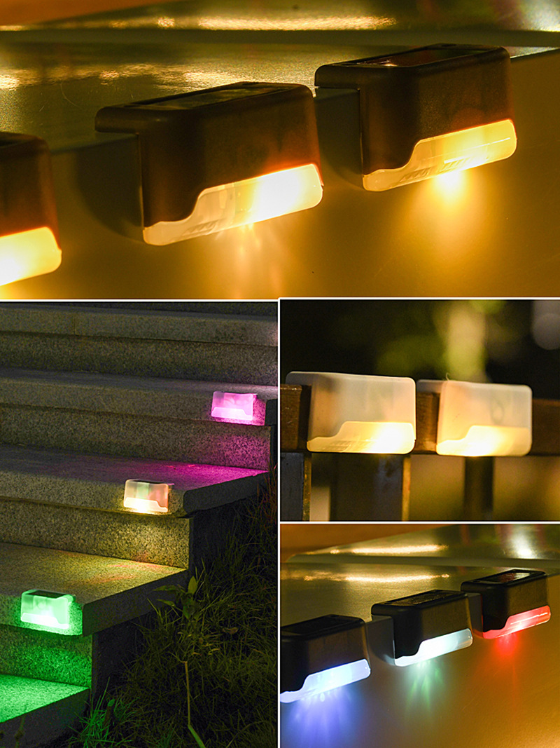 Solar lamps, step lamps, fence lamps, railing lamps, staircase lamps, outdoor LED step lamps, courtyard decorative wall lamps pic 12