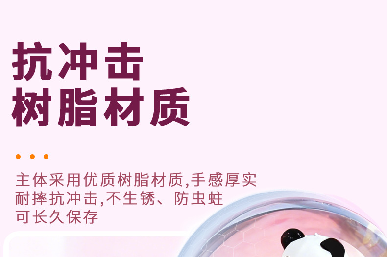 熊猫骑马水晶球大号八音盒儿童派对圣诞礼物可飘雪男女孩工艺品详情15