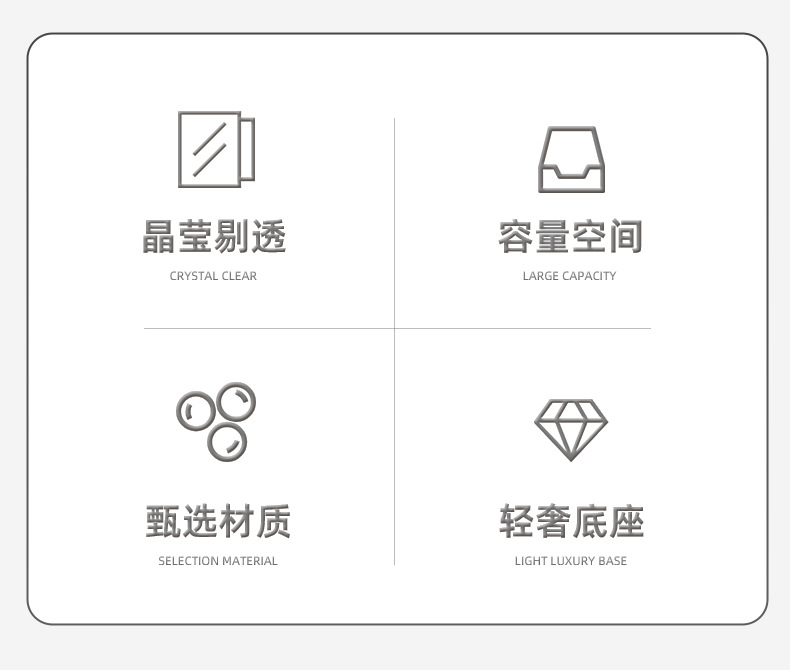 包邮风物水果盘2024新款高颜值摆件客厅茶几家用轻奢高档茶点盘详情3