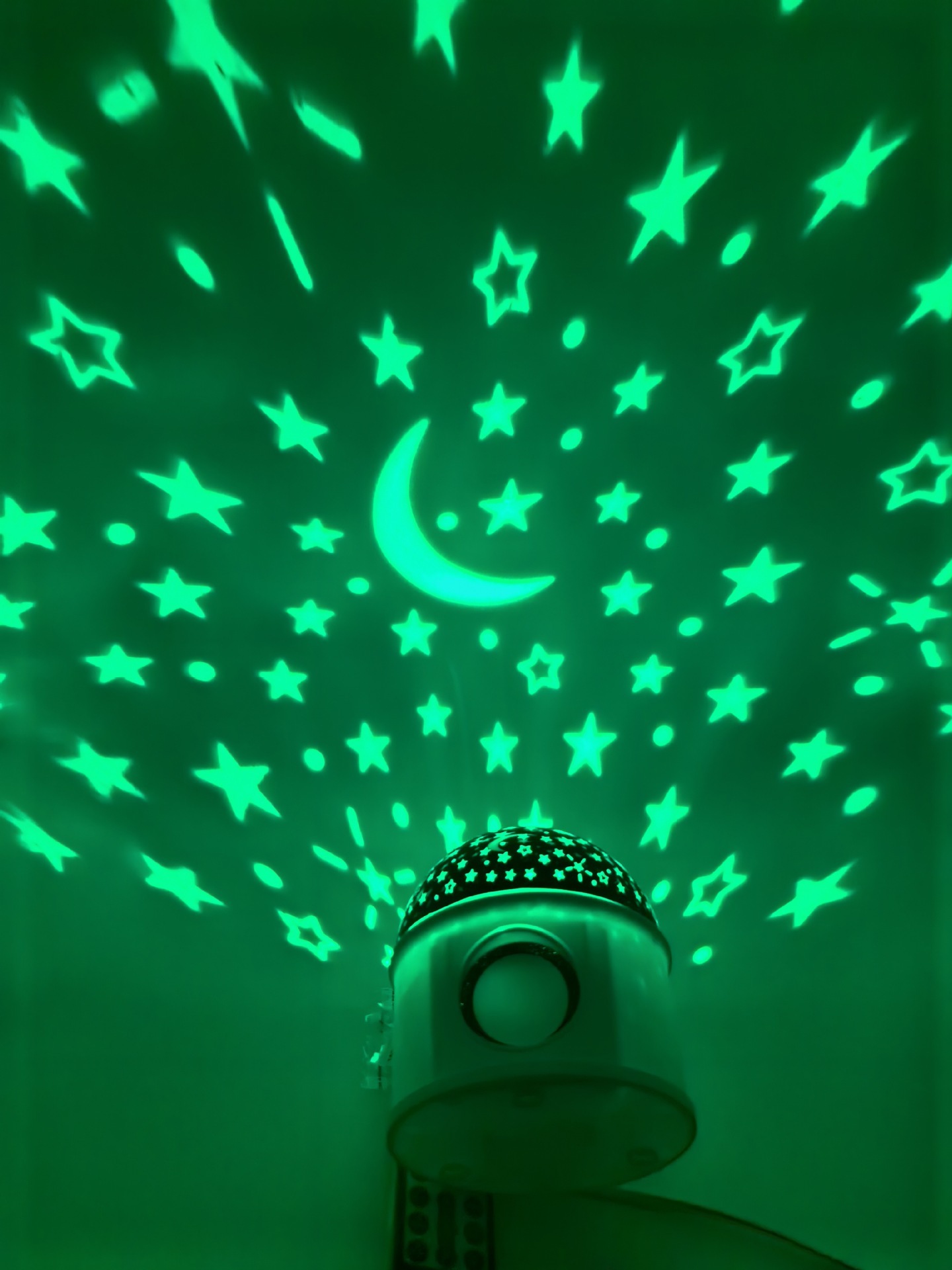 七彩旋转灯小夜灯闪光灯房间蹦迪氛围灯爆闪舞台装饰灯蓝牙音响灯详情13