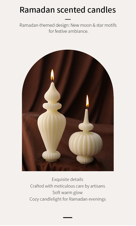 中东风格建筑造型蜡烛现货批发星月城堡节日装饰香薰蜡烛candle详情8
