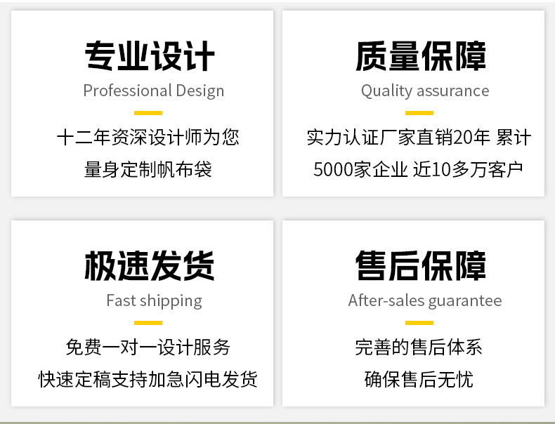 定制加厚立体帆布袋托特包大容量棉布袋空白logo覆膜订做详情1