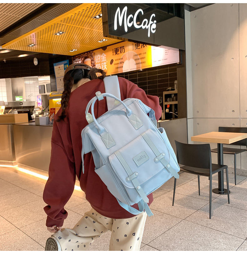 妈咪包ins手提大容量高级感学生外出轻便旅行女士多功能书包详情25